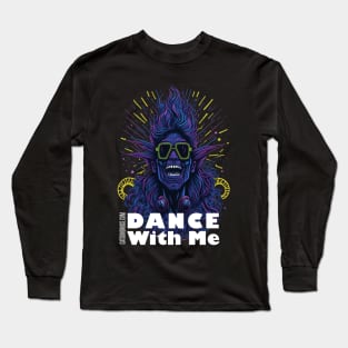 Techno T-Shirt - Dance with Me - Catsondrugs.com - Techno, rave, edm, festival, techno, trippy, music, 90s rave, psychedelic, party, trance, rave music, rave krispies, rave flyer T-Shirt T-Shirt T-Shirt Long Sleeve T-Shirt